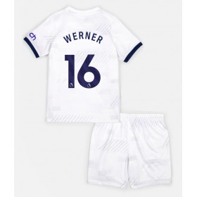 Tottenham Hotspur Timo Werner #16 Hemmakläder Barn 2023-24 Kortärmad (+ Korta byxor)